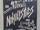 Nihilistics / Murphy's Law / Satan's Cheerleaders Original 1984 flyer punk/NYHC