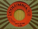 Ted Harris 45 Blues Of The Heart / God Must Have My Fortune...-Columbia VG+ teen