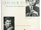 ANTONIO JANIGRO J.S.Bach cello sonatas BWV 1027-29 US westminster XWN 18627 LP