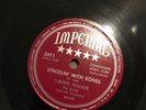 T. BONE WALKER  --   STROLLIN' WITH BONES/   GLAMOUR GIRL 78  RPM MINT