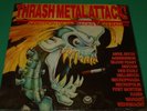 Thrash Metal Attack  Rare 1987 Lp Record In Shrink Hellwitch Anvil Bitch Etc Oop
