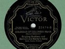 MARCH 78 : RINGLING BROS & BARNUM AND BAILEY'S BAND ON VICTOR SCROLL 22474