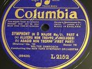 78 rpm x5 Brahms Symphony in D No.2,Op.73 conducted by Walter Damrosch Col.MW NM