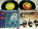 The Beatles-Love Me Do/PS I Love You & Matchbox/Slow Down-Vinyl 45s with PicSlvs