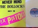 sex pistols - never mind the bollocks clear vinyl reissue LP FREE UK POST