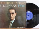 BILL EVANS Portrait In Jazz LP (Riverside RLP 12-315, mono) VG Vinyl