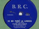 LATIN 78 : ANGEL LUIS GARCIA (EL PROFESOR QUE CANTA) ON B.R.C 768 IN E CONDITION