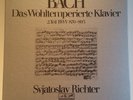 Bach Wohltemperierte Klavier well-tempered Piano 2 S. Richter Eurodisc 3 LP Box