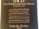 Bach Wohltemperierte Klavier well-tempered Piano 1 S. Richter Eurodisc 3 LP Box