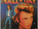 JOHNNY HALLYDAY - TE SIGO FIEL/ CHANTE EN ESPAGNOL  RARE 45/PS 7' ESPAGNE 1982