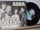 ABBA - SOS - Rare white letters sleeve - Danish PS