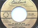 MICHELE RICHARD EXPO 67 OFFICIAL SONG UN JOUR, UN JOUR CANADA ONLY  RARE