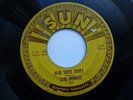 CARL PERKINS 45 'BLUE SUEDE SHOES' 'HONEY DONT' ORIGINAL USA SUN 1955 ROCKABILLY