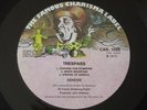 GENESIS Trespass UK B&C Large Hatter  Label Variant Pressing LP