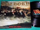Bathory - Blood Fire Death BRAZIL 1st Press LP 1990 Aries Under One Flag