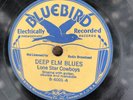 Bluebord 6001 Lone Star Cowboys DEEP ELM BLUES Grateful Dead country 78 rpm 1933