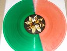 PAPAYA LOVE GODDESS OF THE CANNIBALS PINK & GREEN SPLIT LTD 500 LP VINYL RECORD