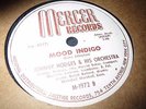 78RPM Mercer M1972 Johnny Hodges + Harold Baker, Perdido / Mood Indigo nice V+E-