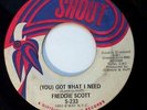 Freddie Scott - (You) Got What I Need / Powerful Love (Soul Funk 45) Shout