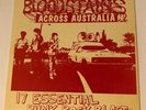 Bloodstains Across Australia LP RED VINYL Rare Punk KBD