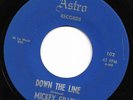 Rockabilly 45: MICKEY GILLEY - Down The Line / Lonely Wine - Astro 102 ((EX)