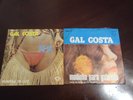 GAL COSTA *INDIA / MODINHA PARA GABRIELA* TWO 7'' BRAZIL BOSSA TROPICALIA EXC