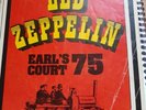 Led  Zeppelin - Earl's Court 75 - official programme - post free UK