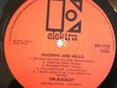 Tim Buckley LP Goodbye and hello UK Elektra 1st press & Pictured inner  ++++++++
