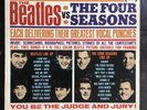 RARE BEATLES vs FOUR SEASONS Mono LP Original Vee-Jay DX 30 with Orig POSTER
