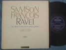 SAXF 136 Ravel - Piano Concertos Samson Francois Cluytens French Rare LP EX