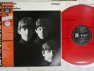 BEATLES WITH THE EMI/ODEON EAS-70131 Japan OBI CLEAR RED MONO VINYL LP