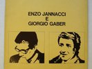 ENZO JANNACCI & GIORGIO GABER rolling crew + cavalieri LP 1972 Family SFR-RI 629