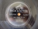 June Carter Homer & Jethro She Loves to Cry / Knock kneed Suzy RCA Victor VG+