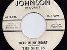 Shells-Deep In My Heart-Johnson Promo Doo Wop 45 