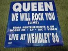 QUEEN-WE WILL ROCK YOU (LIVE)-  RARE SPANISH 7