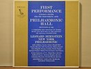 Bernstein  First Performance from Lincoln Center  Columbia Legacy L2L1007 2 LP