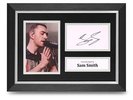 Sam Smith Signed A4 Framed Photo Display Music Autograph Memorabilia + COA