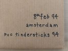 Tindersticks  10” Amsterdam 94