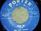 Arizona Rockabilly 45 - RED (HOT) RUSSELL - Porter 5012- Stop / Pedro Joe 7