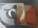 Uk press FAUST /SAME/recommended record 1979/clear vinyl transparent cover/kraut