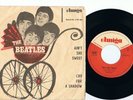 THE BEATLES - AMIGA SINGLE 450466 / Ain`t she sweet / Cry for a Shadow