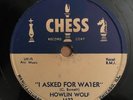 POSTWAR BLUES 78 Howlin' Wolf ASKED FOR WATER/SO GLAD Chess 1632 VV+