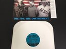 ANTI FLAG DIE FOR THE GOVERNMENT LP WHITE VINYL 1ST PRESSING 1996 NEAR MINT RARE
