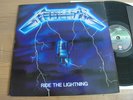 METALLICA - RIDE THE LIGHTNING 1989 EUROPE HAMMER METAL LP
