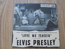 Elvis Presley - Love Me Tender 1956 UK EP HMV