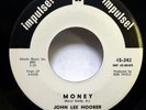 JOHN LEE HOOKER 45 Bottle Up and Go / Money IMPULSE Promo VG++ blues   ak559