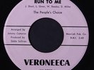 PEOPLE'S CHOICE: Run To Me / You're Mine 45 (Crossover Sweet Soul) Soul