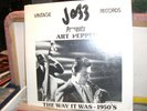 ART PEPPER THE WAY IT WAS 1950'S JAZZ SEALED LP