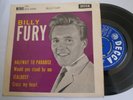 BILLY FURY EP HALFWAY TO PARADISE JEALOUSY DECCA DFE 6694 ROCK & ROLL 60'S E.P.