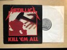metallica Kill Em All Original Press Vinyl MRI-069